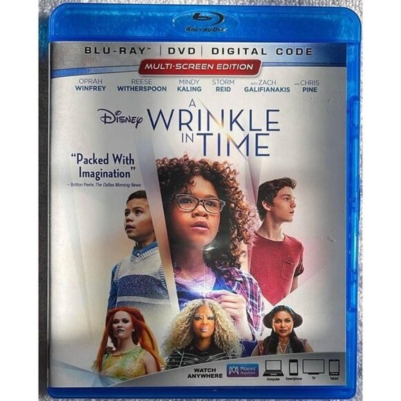 A Wrinkle in Time (Blu-ray + DVD) - No Digital - Picture 1 of 6